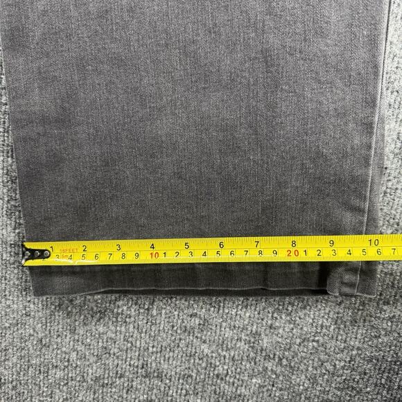 Y2K Ed Hardy Love Kills Slowly Black Wide Leg Baggy Embroidered Jeans Size 30 - Picture 9 of 9